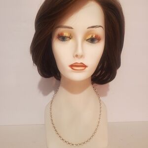 Italy AGI Fashion Solid 925 Sterling Silver chain link Necklace